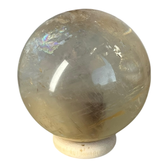 Honey Calcite Sphere