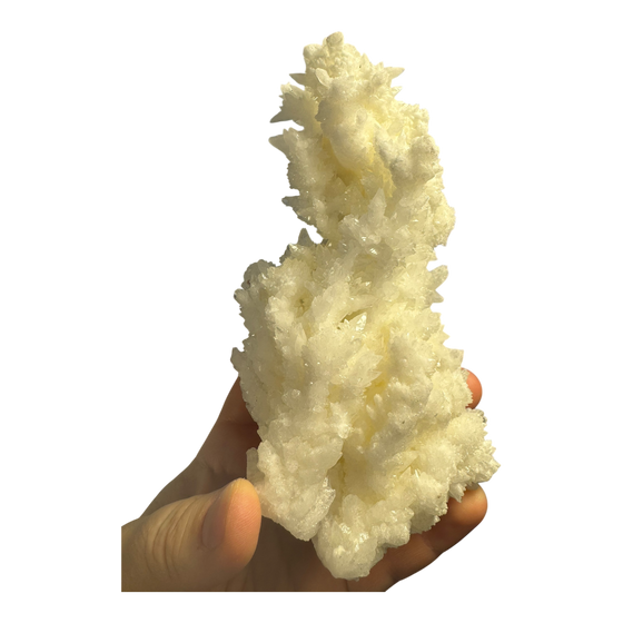 White Aragonite Specimen