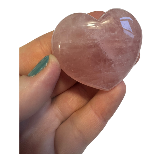 Rose Quartz Heart