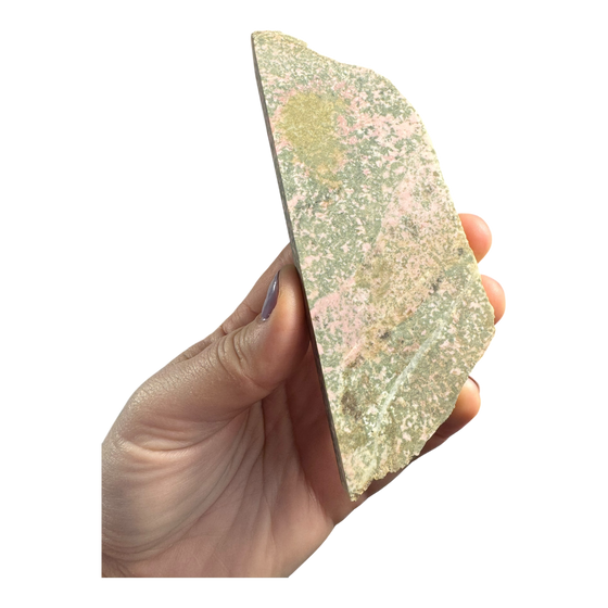 Thulite / Epidote / Zoisite Slab (Yukon Sourced)