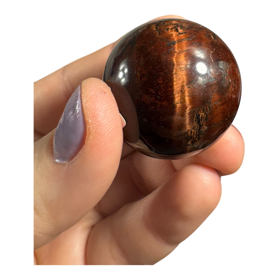 Red Tiger's Eye Sphere