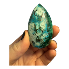  Chrysocolla Malachite Flame