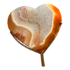 Carnelian Heart (in stand)