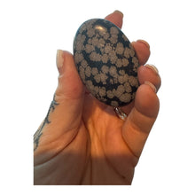  Snowflake Obsidian Palmstone