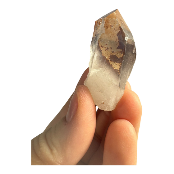 *High Quality* Peach/Mauve Quartz Points