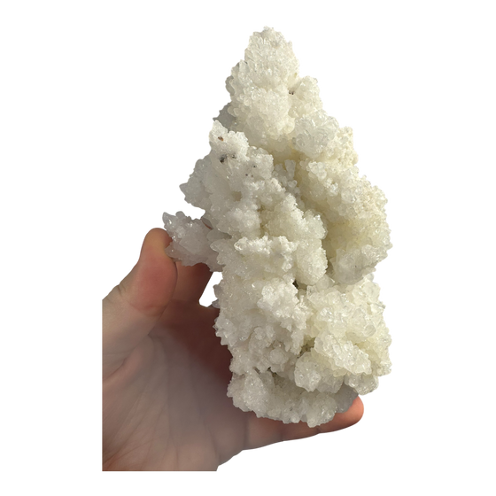 White Aragonite Specimen