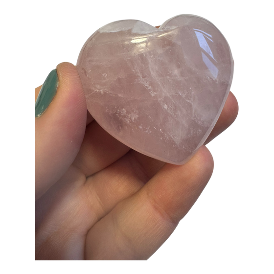 Rose Quartz Heart