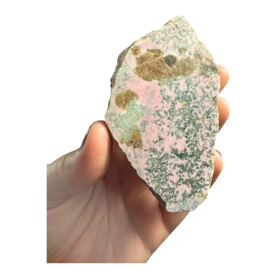 Thulite / Epidote / Zoisite Slab (Yukon Sourced)