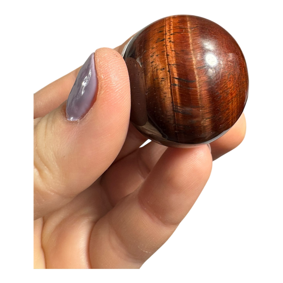 Red Tiger's Eye Sphere