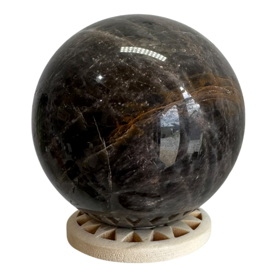Black Moonstone Sphere
