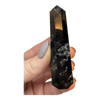 Black Tourmaline in Quartz Tower