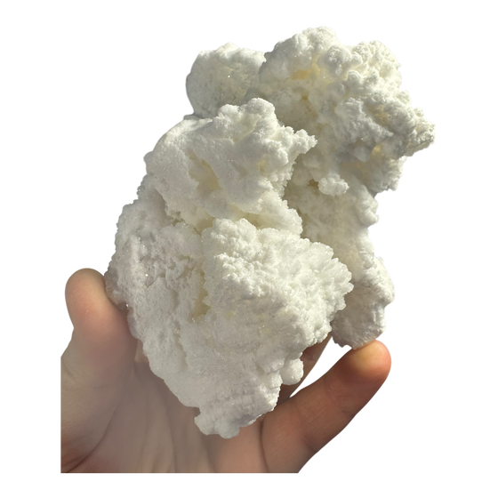 White Aragonite Specimen