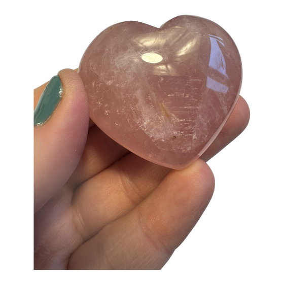 Rose Quartz Heart