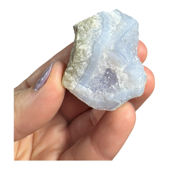 Blue Lace Chalcedony (Agate) Raw