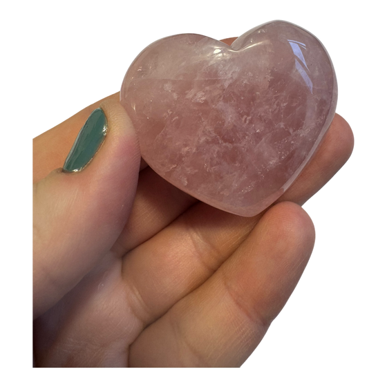 Rose Quartz Heart