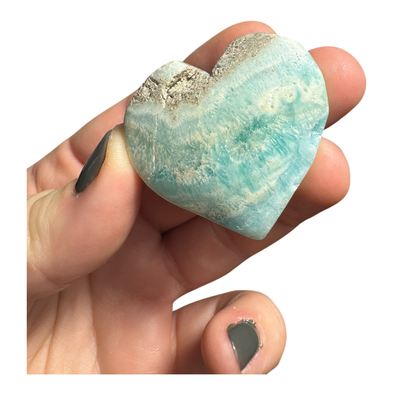 Hemimorphite Heart