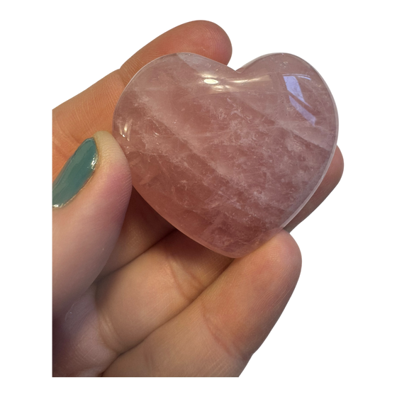 Rose Quartz Heart