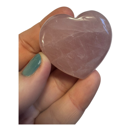 Rose Quartz Heart