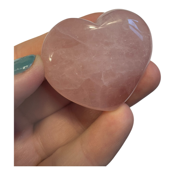 Rose Quartz Heart