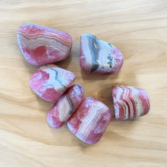 Rhodochrosite Tumbled