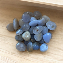  Blue Lace Chalcedony (Agate) Tumbled