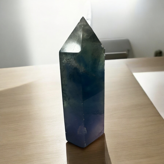 Rainbow Fluorite Tower