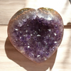 Amethyst Clusters Heart