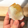 Angel Aura Citrine Cut Base Point