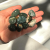 Moss Agate Tumbled