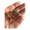 Golden Rutile (Rutilated Quartz) Heart