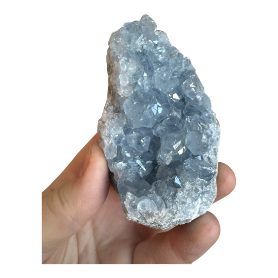 Celestine Raw Cluster