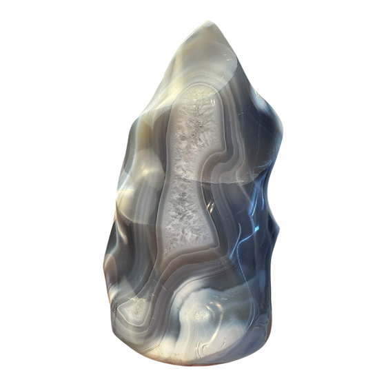 Orca Agate Flame