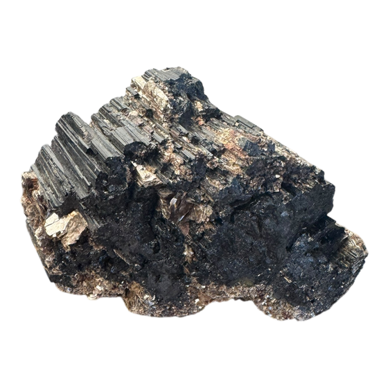 Black Tourmaline with Mica