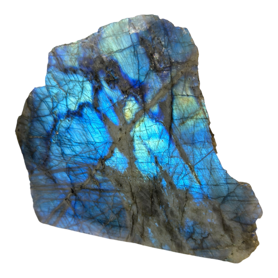 Labradorite Polished Slab Stand Up
