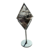Smoky Quartz Diamond in stand