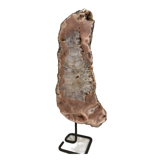 Rose Amethyst Statement w/stand