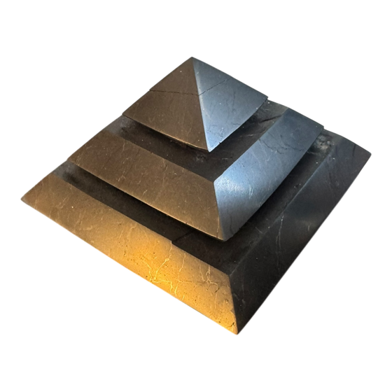 Shungite Pyramid - Sakara Shape