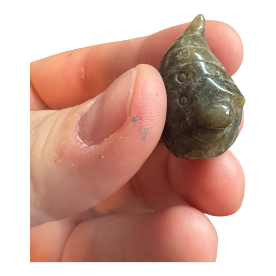 Gnome Crystal Carving
