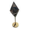 Smoky Quartz Diamond in stand