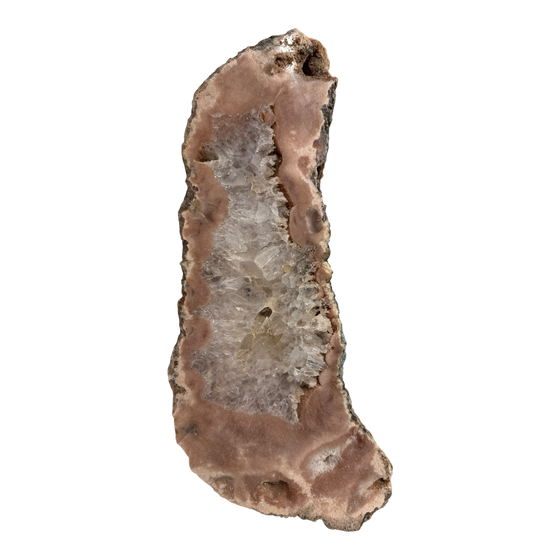 Rose Amethyst Statement w/stand