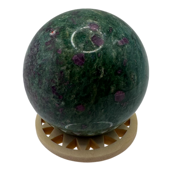 Ruby Fushite Sphere