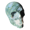 Moss Agate Skull