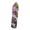 Aura Black Zebra Calcite Tower