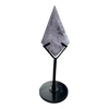 Amethyst Diamond in Stand