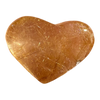 Golden Rutile (Rutilated Quartz) Heart