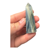 Lemurian Aquatine Calcite (Blue Onyx) Tower