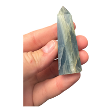  Lemurian Aquatine Calcite (Blue Onyx) Tower