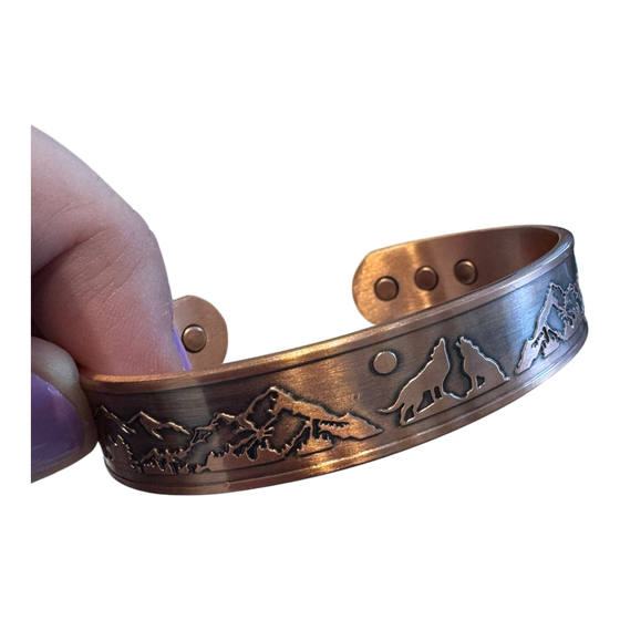 Copper Bangle Bracelet