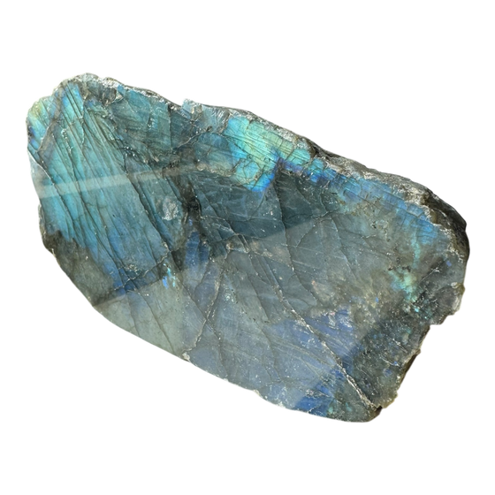 Labradorite Polished Slab Stand Up