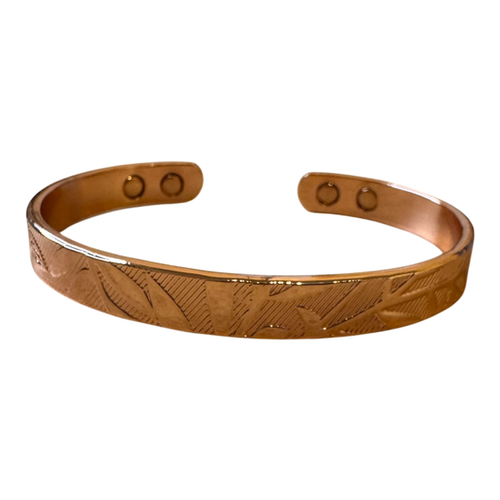 Copper Bangle Bracelet